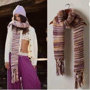 FREE PEOPLE All Mine Woven Scarf NWT